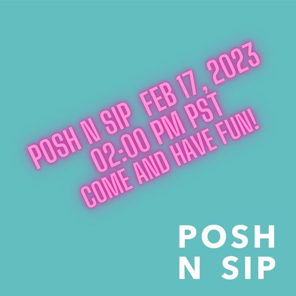 COPY - It's Posh N Sip Time - Picture 2 of 5